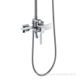 Supporting Chrome Bathroom Shower Set Contemporary